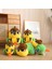 Yeşil Kuş Peluş Oyuncaklar ile Sarı, Süper Yumuşak Kuşlar Doldurulmuş Hayvan Sarılma Yastık, Erkek Kız Çocuklar Için Sevimli Kuş Peluş Noel Doğum Günü Hediyeleri (Kuş-Yalan, 13,7 I (Yurt Dışından) 3