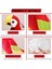 9.84 "papağan Doldurulmuş Hayvan Sevimli Kuş Peluş Parakeet Kucaklama Oyuncak Çocuklar Için Hediyeler, Kırmızı (Yurt Dışından) 3