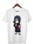 Naruto Itachı Crow Erkek Tişört Beyaz T-Shirt 1