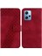 Telefon Kılıfı Için Xiaomi Redmi Not 12 4g Kart Yuvası Fonksiyonu Cüzdan Pu Flip (Yurt Dışından) 1