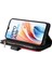 Oppo A38 4g Için KILIF/A18 Dokuz Kart Yuvaları Fermuar Cüzdan Tarzı Kickstand (Yurt Dışından) 5