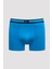 Erkek Blue Tape Çok Renkli 3lü Boxer 3