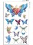 Papillon Mavi Kelebek Geçici Dövme 1