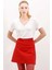 Kadın Ekru V Yaka Hafif Oversize T-Shirt HZL24S-BD143151 2