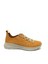 Hardal Sarı Deri Kadın Sneaker Ayakkabı 1