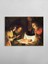 Gerrit Honthorst, Bebeğin Hayranlığı Sanat Posteri 1