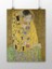 Poster City Gustav Klimt, Öpücük Tablosu Sanat Posteri 1