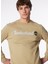 Bej Erkek Bisiklet Yaka Baskılı Sweatshirt TB0A5UJYDH41_CREW Neck 2