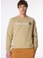 Bej Erkek Bisiklet Yaka Baskılı Sweatshirt TB0A5UJYDH41_CREW Neck 3