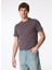 Yuvarlak Yaka Antrasit Erkek T-Shirt 242 Lcm 242019 Baselo Antrasit 1