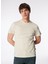 Lee Cooper Yuvarlak Yaka Bej Erkek T-Shirt 242 Lcm 242019 Baselo Bej 2