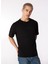 Yuvarlak Yaka Siyah Erkek T-Shirt 242 Lcm 242006 Aylex Siyah 1