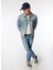 Erkek Denim Ceket 242 Lcm 131001 Puebla Caesar Blue L 3