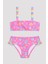 Kız Çocuk Colorful Ocean Bandeau Çok Renkli Bikini Takımı 1