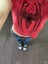 Spider Baskılı Kırmızı Crop Bluz 1
