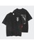 Yıkamalı Anime Berserk Baskılı Oversize Vintage T-Shirt 2