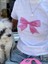 Ribbon Baskılı Crop Bluz 1