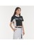 Speed Baskılı Fermuarlı Crop Top 3
