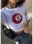 Y2K Eight Ball Beyaz Crop 1