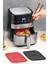 Xl/xxl Xiaomi Philipsuyumlu Isıya Dayanıklı Silikon Fritöz ve Airfryer Kare Model Pişirme Matı 21,5 1