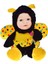 Gerçek Yüzlü Peluş Arı 25 cm 1