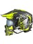 X1-X Seul Matt Warrior Black Yellow White Moduler Kask - Motosiklet Kask 1