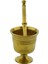 Sarı Pirinç Döküm Havan ve Tokmak 960GR (8.6cmx9.7cm) No:1 1