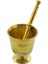 Sarı Pirinç Döküm Havan ve Tokmak 1214GR (9,5CMX10.5CM) No:2 1