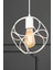 61-70 cm Selanik Tekli Beyaz Beyaz 70 x 16 E27 Metal Modern 1 1