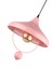 1 Göksel Tekli Avize Pembe 91-100 cm Modern E27 Pembe Metal Tek Ebat 4