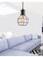 Siyah 3 Adet Zara One Black Antre, Koridor, Sarkıt Avize 51-60 cm 1 Modern E27 Metal 70 x 25 5