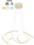 Ledli Honos Krem Modern Sarkıt LED Avize Salon Mutfak Oda Hol Ledli Avize Metal Bej 45 x 45 LED 81- 2