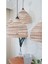 Rustik Rattan Avize (Siyah Duy)Bambu Hasır Aydınlatma (Duy Ile) Bambu 28 x 32 Salon / Oturma Odası 3