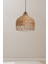 Kahverengi Rattan Bambu Avize Sarkıt E27 1
