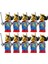 Orijinal Minifigürler - Medieval Girl Orijinal Minifigür (10 Adet) 1