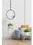 Siyah Eric Tekli Krom Beyaz Camlı Modern Sarkıt Mutfak Salon Sarkıt Avize E27 1 Modern Metal Mutfak 2