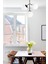 3 Üçlü Siyah Modern Akrobat Model Beyaz Glop Camlı Avize Siyah Modern Metal E27 2