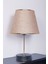 E27 Myk Avize ve Abajur Seti Koyu Bej MA12 Modern 71-80 cm Kumaş Altın 1 30 Salon / Oturma Odası 2