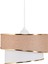30 x 70 Stare Tekli Sarkıt Avize Kumbeji 1 Bej Kumaş Modern Salon / Oturma Odası E27 51-60 cm 3