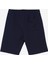 Lacivert Erkek Sweat Şort D4SM-SHT3286 2
