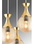 E27 Minel 3 Lü Tepsi Beyaza Gold Bal Cam Glop Cam Salon Avizesi Klasik Beyaz Metal 3 36 x 50 Salon 4