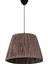 E27 Gaufres Handmade Sarkıt Avize Kahve Tekli 30 Hasır Kahverengi 71-80 cm 3