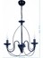 Modern Hümayun 3 Lü Avize (Siyah) Metal 3 Siyah 61-70 cm E14 1