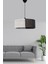 Gri Froid Handmade Sarkıt Avize Gri Beyaz E27 71-80 cm Tekli 30 Hasır 1