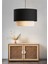 Kumaş Iç Kumaşlı Siyah Başlıklı Sarkıt Avize AYD-3275 E27 61-70 cm Siyah Modern 1 1