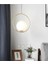 Sarı Sosa Dekoratif Modern Eskitme Renk Beyaz Camlı Salon - Mutfak - Yatak Odası Tekli Avize Modern 1
