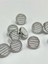 Bluz Gömlek Düğmesi/metalize(Plastik) Düğme / 10 Lu Set / 1 cm 2