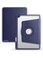 Apple iPad 7. Nesil 10.2 (2019) Yatay ve Dikey Dönebilen Standlı Kalem Şarjına Uygun Darbe Dayanıklı Thermix Kılıf ve Ekran Koruyucu A2197 A2200 A2198 1