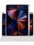 Apple iPad Pro 11 4. Nesil (2022) Yatay ve Dikey Dönebilen Standlı Kalem Şarjına Uygun Darbe Dayanıklı Thermix Kılıf A2759 A2761 A2435 A2762 3