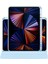 Apple iPad Air 5. Nesil 10.9 (2022) Yatay ve Dikey Dönebilen Standlı Kalem Şarjına Uygun Darbe Dayanıklı Thermix Kılıf A2591 A2589 A2588 3